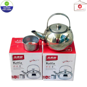 Bình Pha Trà - Cà Phê Inox Có Lưới Lọc Dung Tích 600ml