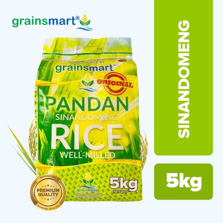 Singam Rice Grainsmart Rice Pandan Special Sinandomeng Rice 5KG | Lazada PH