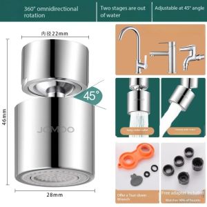 Kitchen Faucet Splash-Proof Head Filter Universal Aerator New Faucet Nozzle Washing Artifact Kitchen Faucet Splash-Proof Head Filter Universal Aerator New Faucet Nozzle Washing Artifact