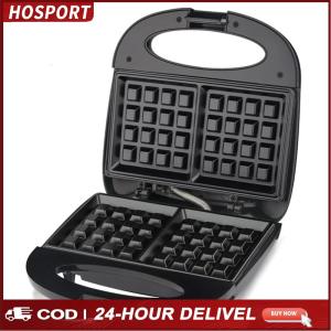 Multi-purpose Waffle Maker for Belgian and Chaffle Waffles with Non-stick Coating and Safety Features
