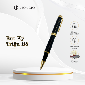 New Arrivals - Bút Ký Tên Cao Cấp Leon Dio Victory Bland - Ngòi Bút 0.5mm Vỏ Kim Loại Sơn phun bóng 3 lớp