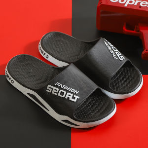[Free Shipping] New mens flip-flops Korean style casual fashion home bathroom couples slippers soft and comfortable slippers for men and women