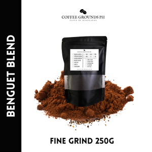 Benguet Blend: Fine Ground Coffee 250g by Coffee Grounds PH