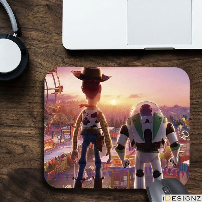 Toy Story 4 Animated Movie Mousepad AntiSlip Rectangle Rubber Mouse