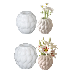 Multifuntional hình học Lọ hoa Khuôn Silicone crafting khuôn mẫu hoàn hảo cho nhựa trồng làm xà phòng thủ công mỹ nghệ