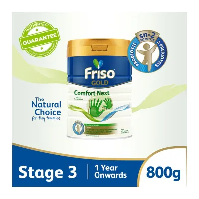 Friso Gold Comfort Next 800G - Specialty Growing Up Milk For 1 Year Onwards