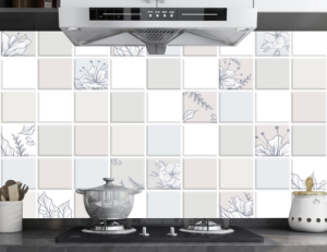 60CM*100CM Wallpaper Stiker Dinding 3D Walpaper Dapur Anti Minyak Dan Panas Kamar Mandi Anti Air Lemari Mandi Meja Kayu Meja Jati Kaca Jendela kulkas 1 2 Pintu Motif Marmer Marble Glossy