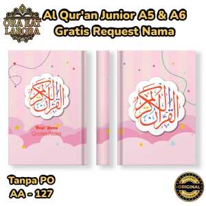 [Variasi] - Hampers Quran A5 Custom Series Pink Sajadah Hijab Tasbih Kado Wanita Muslimah Souvenir