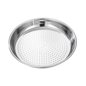 30cm 316 Stainless Steel Round Thickened Steaming Rack for Steamer Wok Cooking