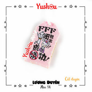 Móc Khóa Yushou Tình Yêu Cắt Duyên - Mẫu 14 (Kiểu Omamori) Có sẵn
