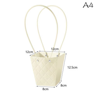 Fantic Portable Flower Packaging Box Wedding Decoration Gift Bag Handbag Valentines Day Birthday Party Decor DIY Bouquet Packaging