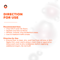 VCHEM Non Buffable Floor Wax High Shine No Machine Required Coating. 