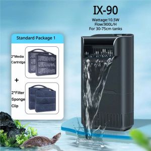 Large Capacity Low Water Level Super Silent Turtle Filter Pump 900L/H 1200L/H Waterfall Aquarium Fish Tank Filter