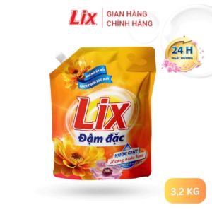 Nước giặt Lix Hương Nước Hoa túi 2.6KG/3.2KG