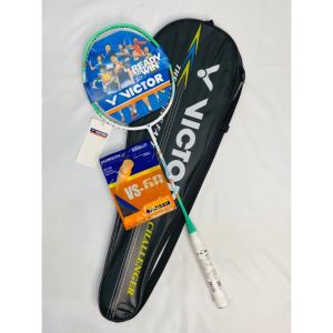 [CĂNG SẴN 11kg] 1 Vợt Cầu Lông Victor Thruster Ryuga Metallic Khung Cacbon Căng Max 14 khung 100% carbon siêu nhẹ tặng kèm bao đựng và quấn cán