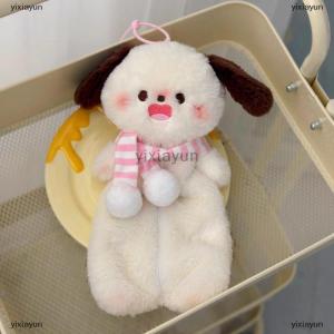 [COD] yixiayun Cute Cartoon Plush Western Highland Dog Pencil Case Kawaii Plush Animal Doll Bag Multifunctional Large Capacity Stationery Bag