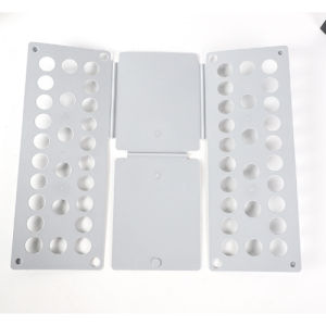 Lazy man folding clothes board short-sleeved pants shirt quick storage and finishing clothes board universal Childrens creative and convenient way to fold clothes