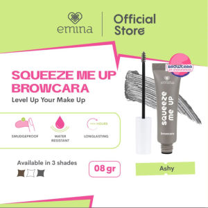Emina Squeeze Me Up Browcara - Maskara Alis Mata Tahan Air BPOM
