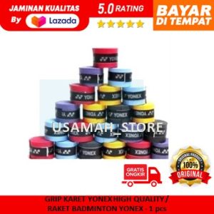 PROMO !!! GRIP KARET YONEX HIGH QUALITY / RAKET BADMINTON YONEX - 1 pcs