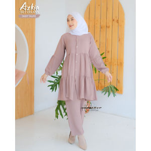 Azkia Set Celana by AL FARO Bahan Crinkle