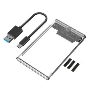 USB C 6Gbps 2.5 inch III vỏ bên ngoài cho lên đến 6TB công suất chơi nhựa ABS xây dựng