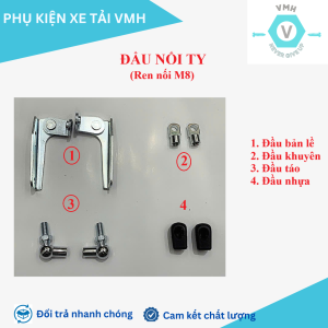 Ty đẩy tải trọng 300N (30kg) chống cốp capo chống cửa công nghiệp  chiều dài 30 cm đến 75 cm