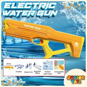Mainan Pistol Air Elektrik Bisa Sedot Air Otomatis Tembak Tembakan Outdoor Futuristik Water Gun Toys
