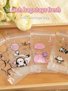 30 Pcs Breastmilk Storage Bag Double Lock 150ml/250ml bag susu breast milk storage bags BPA free