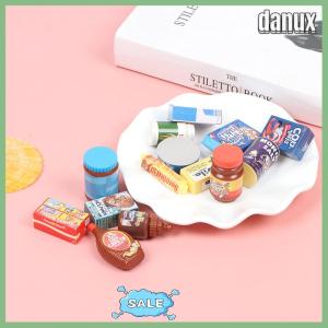 danux Dollhouse Miniature Food 1/6ซูเปอร์มาร์เก็ต Miniature pretention Play อุปกรณ์เสริมของเล่น