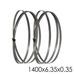 2PCS For fox Charnwood Einhell 8” Wood Band Saw TPI 6 10 15 1400mm Bandsaw Blade 1400x6.35x0.35mm Woodworking Tools Accessories