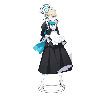 Mô hình Standee Anime Blue Archive kl Misono Mika Shirasu Azusa Yutori Natsu kl Phụ kiện trang trí để bàn góc học tập