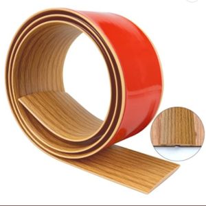 OPEAREY Carpet To Tile Floor Transition Strip Self Adhesive Wear-resistant Edging Trim Strip PVC Divider Strip for Doorway
