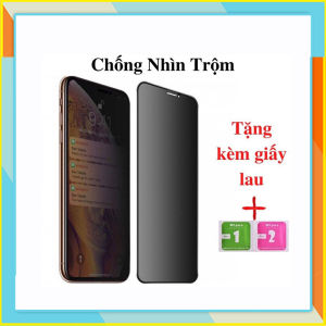 Kính cường lực chống nhìn trộm iphone full màn dành cho i.phone 6/6s/7/7plus/8/8plus/plus/x/xr/xs/xsmax/11/11promax/12/13/pro/max/promax/12promax/13promax/14/promax/15/15proma/15pro