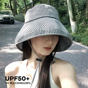 LouisWill Fashion Sun Cap Womens Beach Hat Fisherman Hat Foldable Sun-proof Hat Casual Sun Hats Portable Fisherman Cap Large Brim Cap Sun Protection Cap Sun Screen Hats for Summer Outdoor Travel