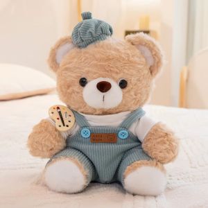 YOUSHI TOP Nhìn chung Đồ chơi nhồi bông gấu mặc quần áo Có mũ Mềm mại Thú nhồi bông thỏ Búp bê nhồi bông Phim hoạt hình Đồ chơi nhồi bông mềm hình thỏ Đồ dùng tiệc tùng