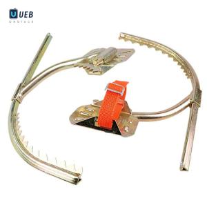 Ueblock✈ Non-Slip Pole Climbing Gear with Safety Harness Concrete Pole Climbing Shoes Adjustable Shoe Strap for Observation Picking Fruit
