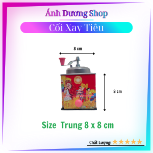 Cối Xay Tiêu Xay Hạt Khô PHẠM GIA Lưỡi Kim Loại Cao Cấp – Xay Mịn Bền Bỉ Dùng Cho Tiêu & Gia Vị Khô