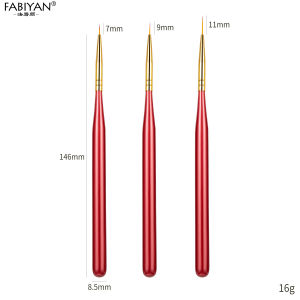 Nail Art Brush UV Gel Polish Painting Drawing Flower Liner Brushes Pen Nail Art Set