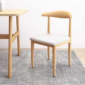 XUXU Imitation Solid Wood Dining Table Made Of Iron Meja Belajar Living Room Kitchen Coffee Table Meja Makan Modern Style Iron Leg Table Kerusi 餐桌