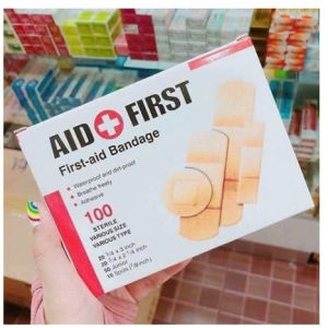 Hộp Băng Keo Cá Nhân 100 Miếng Phù Hợp Mọi Lứa Tuổi Đa Dạng Hình Dáng Kích Thước An Toàn Khi Sử Dụng