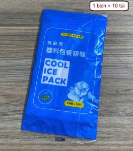 Bộ 10/50 túi làm đá viên  kem siro sữa chua - Dùng 1 lần tiện lợi an toàn G528-TuiDa