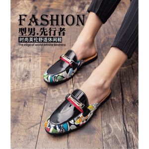 Giày Sục Nam Hoạ tiết 3D badboy phong cách độc lạthời trang đẳng cấp