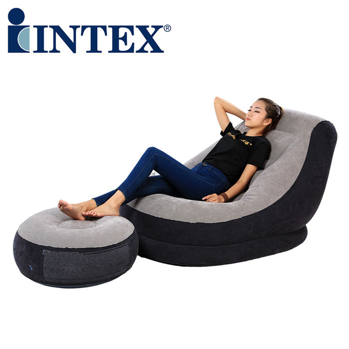 INTEX 68564 Ultra Lounge Inflatable Single Air chair sofa Lazada