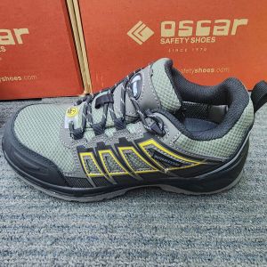 OSCAR SAFETY SHOES 125 126 Low Cut Lace ESD SIRIM DOSH Sport Safety Waterproof