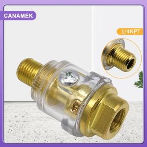 【CANAMEK】 Upgraded Air Tool Oil Lubricator Oiler Compressors Pipe Automatic Lubrication Pneumatic Tool Accessories