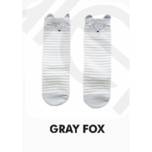 EFKS01 Koas Kaki Panjang Bayi Karakter Anti Slip Socks Baby Animal