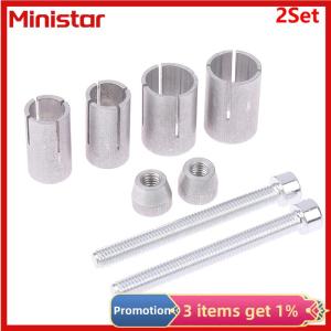 Ministar 2pcs set Motorcycle Expansion Screw Handguard Handlebar End Plugs Screw Universal Handle Bar Expand Screws Accessories