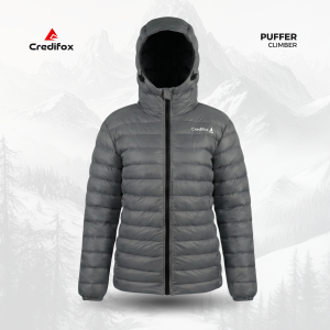 CREDIFOX Jaket Gunung Gorpcore pupper Climber Series - Jacket Gelembung Bahan Cire - Jaket Musim Dingin - Winter Jacket