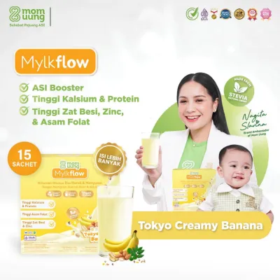 Momuung Susu Mylkflow Pelancar Asi Booster Mom Uung isi 15 sachet