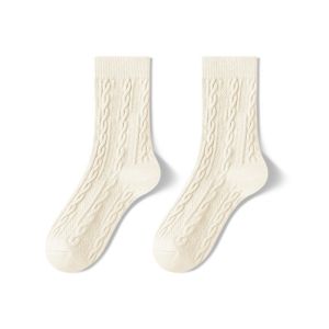 Winter Cashmere Wool Blend Socks - Warm & Stylish | Inspired by Harajuku